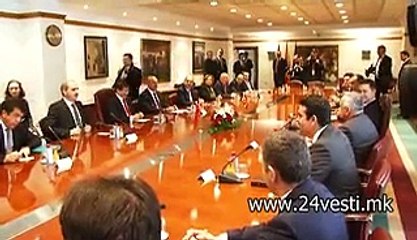 UNKOVSKA POSETA NA AHMET DAVUTOGLU 23 12 2014