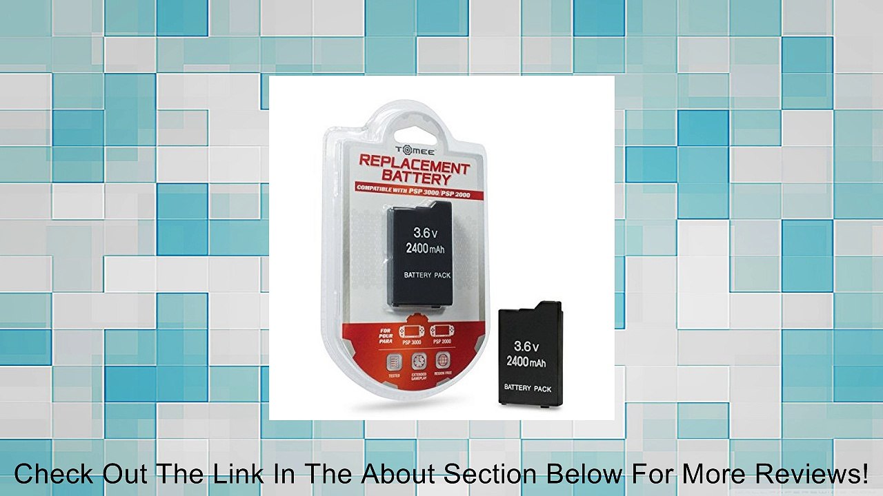 Tomee Replacement Battery for PSP 2000/3000 Review
