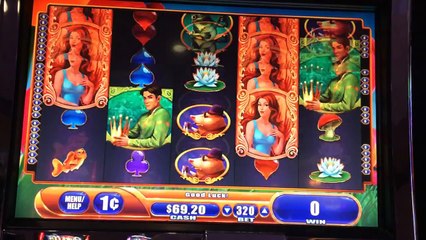 LIVE PLAY on Thumbelina Slot Machine with Bonus