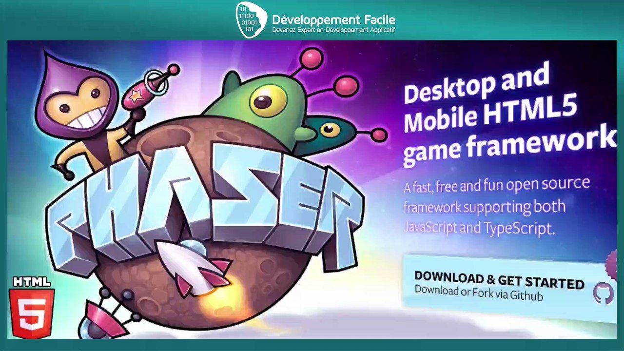Simplifiez votre développement de jeux HTML5 JavaScript avec le Framework Phaser et la Programmation Orientée Objet