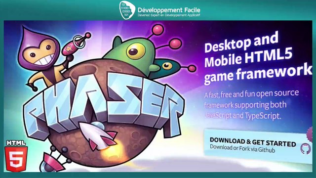 Simplifiez votre développement de jeux HTML5 JavaScript avec le Framework Phaser et la Programmation Orientée Objet
