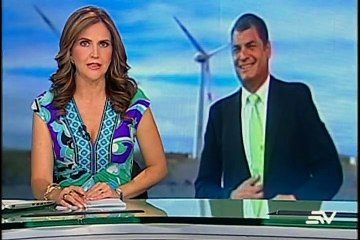 Actividades de Correa en Galápagos