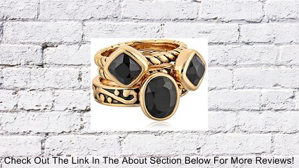 Barse "Glisten" Bronze Onyx Stack Ring Review