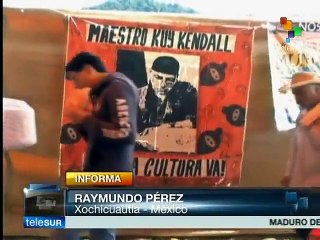 Parents of Ayotzinapa students present at resistance festival