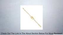 Gold Plated Curb Link Chain Baby ID Bracelet Review