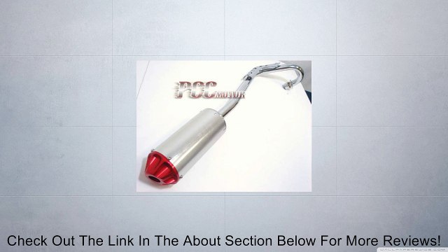 4L MUFFLER PIPE HONDA XR50 CRF50 XR CRF 50 125cc-RED EX03 Review