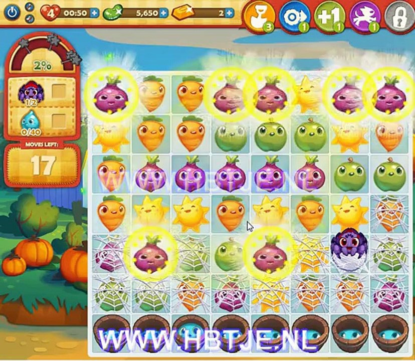 Farm Heroes Saga level 279