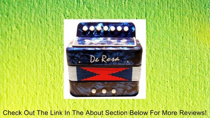 7-Key Accordion for Kids Logo DeRosa - Available in White or Purple Color Review