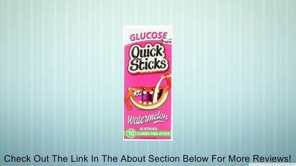 Glucose Quick Sticks Watermelon Review