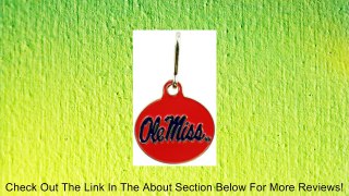 NCAA Mississippi Old Miss Rebels Zip-It Zip Puller Charm Review