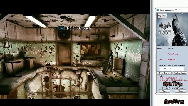 [FR-EN] Code Triche Batman Arkham Origins Blackgate PC