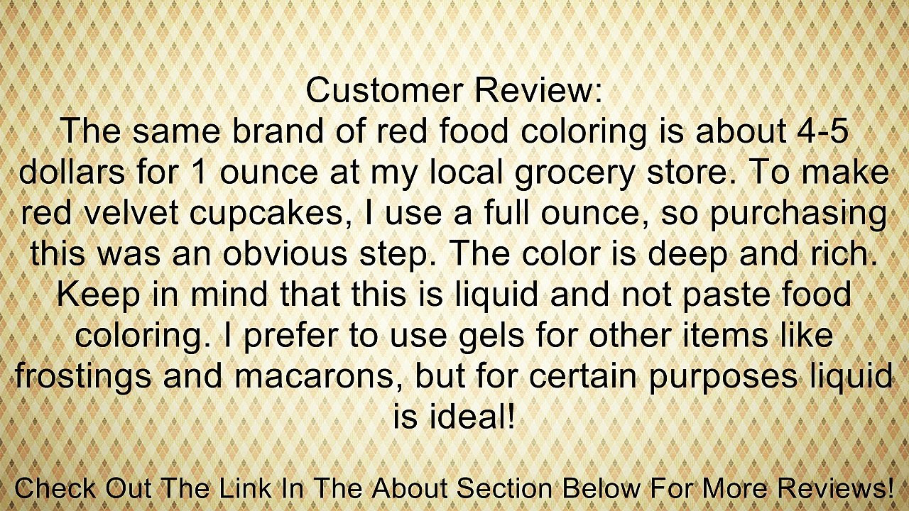 McCormick Large Food Coloring Review