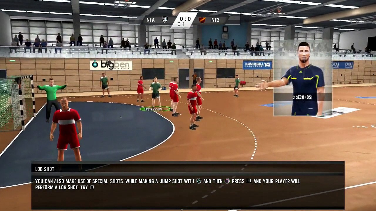 PS3 - IHF - Handball Challenge - Tutorial