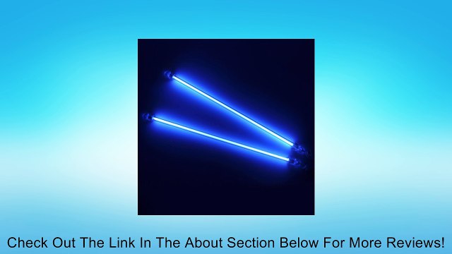Blue 12 Inches CCFL Bulbs Car Interior Exterior Neon Lights PC Bright, 2-pack Review