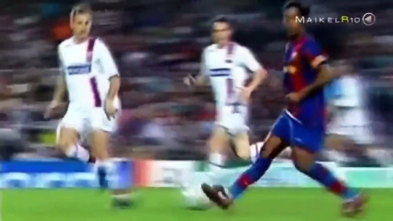 Ronaldinho Skills And Goals Barcelona FC ►