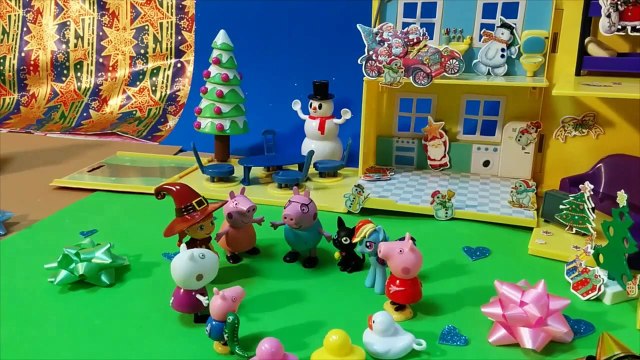 La Fiesta de Navidad en la Casa de Peppa Pig | Papa Noel