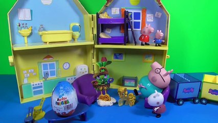 Peppa Pig My Litle Pony Surprise Bag Peppa Pig Grandpa Train & Playground Playset