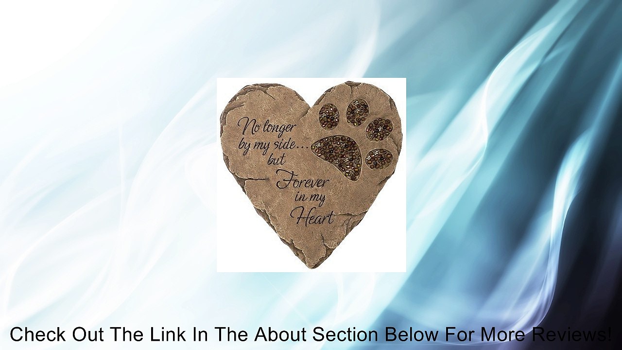 BEADWORK GARDEN STEPPING STONE - PET FOOTPRINT Review