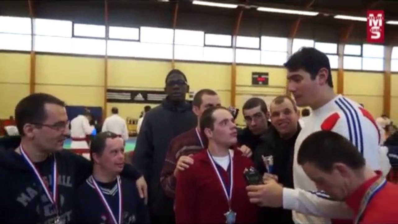 Les Arts Martiaux pour tous avec Vincent Parisi - Handi Judo pour Martial Spirit. Réalisé par Damien Daumdaud .Production Rudy Jonstomp.