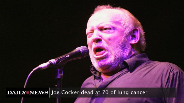 Joe Cocker Dead at 70 of Lung Cancer