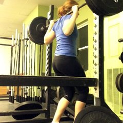 6x2 back squat 175# set 5
