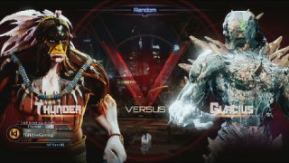 Thunder VS Glacius In A Killer Instinct (Xbox One) Match / Battle / Fight With Commentary