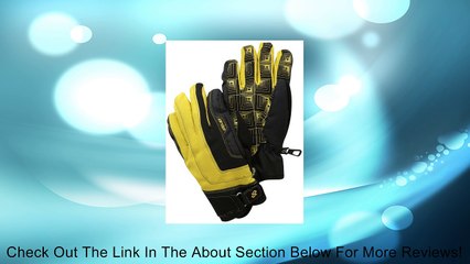 Drop Men's High B Glove, Black/Golden, Small Review