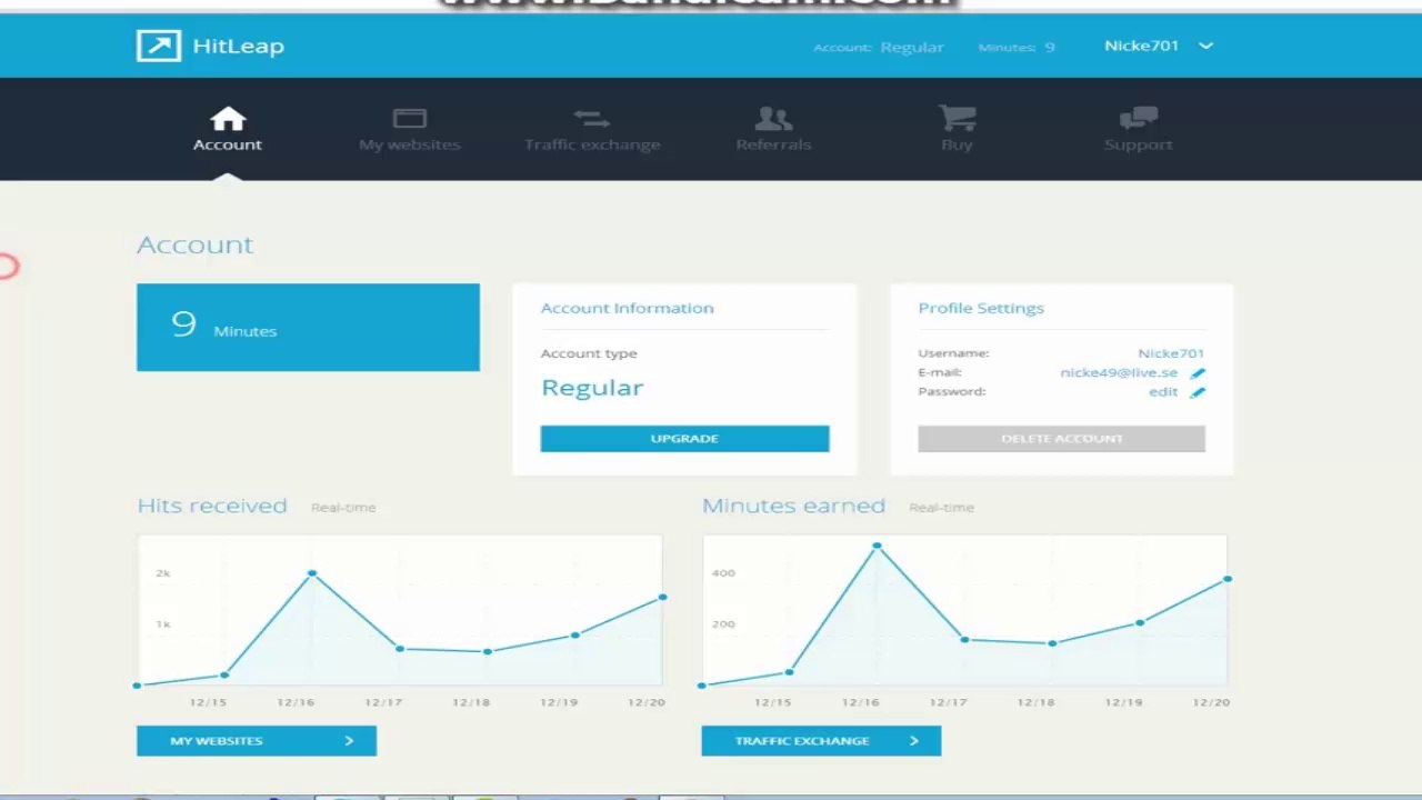 Hitleap - Increase your site Traffic 10k visiter daily, World Review 2015