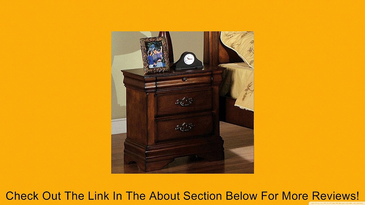 Venice II Dark Oak Night Stand Review