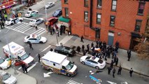 Exécution de 2 policiers de la NYPD en pleine rue par une homme noir.