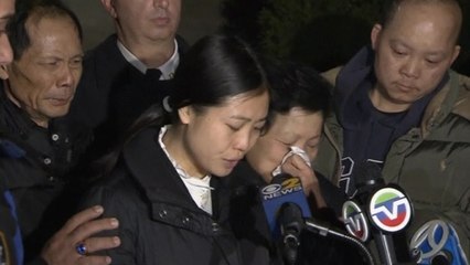 NY police widow's emotional statement