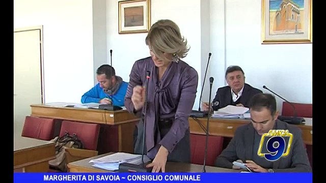 MARGHERITA DI SAVOIA | Consiglio comunale