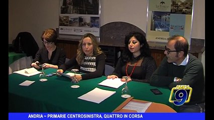 ANDRIA | Primarie centrosinistra, quattro in corsa