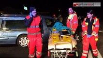TG 22.12.14 Incidente stradale nel Salento, 3 persone perdono la vita
