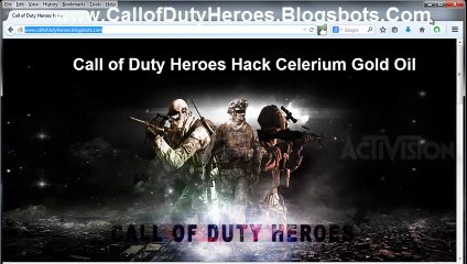 Call of Duty Heroes Cheat-Hack Celerium Gold Oil