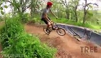 Amazing Stunt By A Boy With Cycle Latest Video 2014