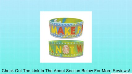Hetalia Make Pasta Not War Wristband Review