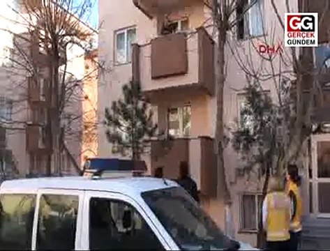 KOCASININ DÖVÜP, EVE KİLİTLEDİĞİ KADINI POLİS VE İTFAİYE KURTARDI