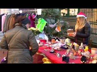 Napoli - "Una casa per...", il mercatino per i bimbi del Santobono (22.12.14)