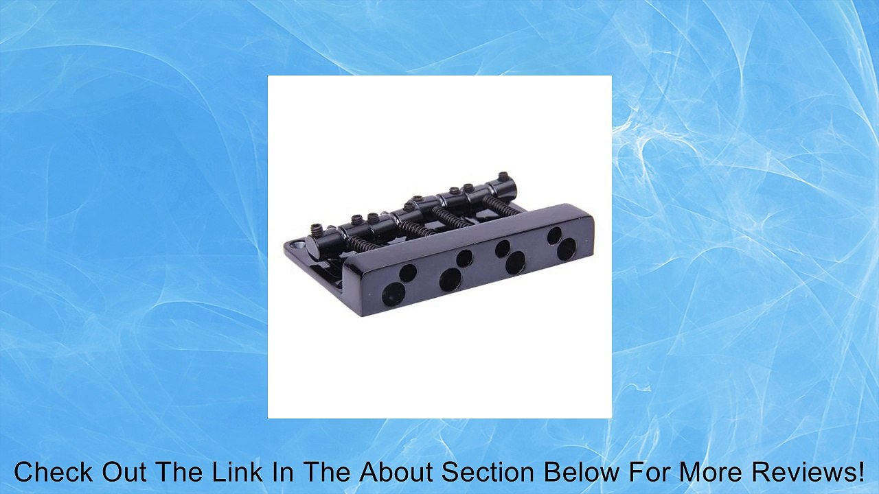 Black Four String Bass Bridge Review
