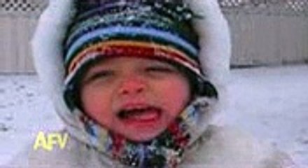 Unhappy Gibble Bells in Snow and Nosy