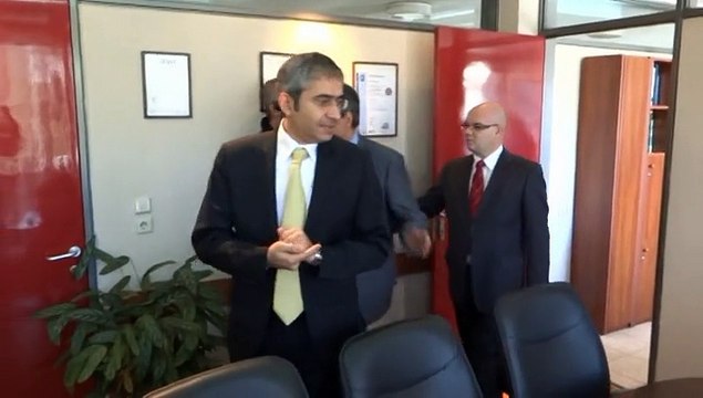 BASKONSOLOS AKINCI BASKAN PETRIDISI ZIYARET ETTI