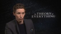 Eddie Redmayne discusses his role as Stephen Hawking