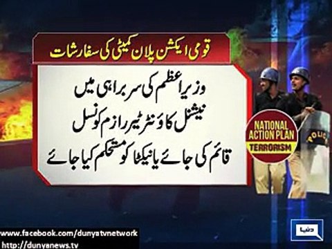 National Action Plan Committee formed by PM agrees on 8 out of 17 points.