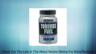 Yohimbe Fuel, Yohimbe Bark Extract, Energy, 100 Capsules, From Twinlab Review