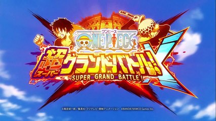 One Piece  Super Grand Battle! X - Trailer amiibo