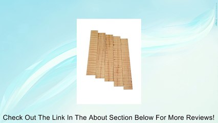 Pen Blank 5 Pack - Curly Hickory Review