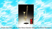 Gold Trombone Case Stand Miniature Musical Instrument Review