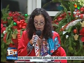 Dios bendiga el Canal Interoceánico de Nicaragua: Rosario Murillo