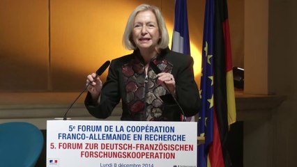Conclusions du 5e forum : Johanna Wanka